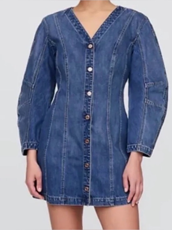 GAP Dresses & Skirts - Gap Jean Barrel dress never worn